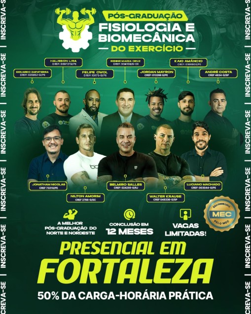 FORTALEZA - Ps-Graduao em Biomecnica e Fisiologia do exerccio